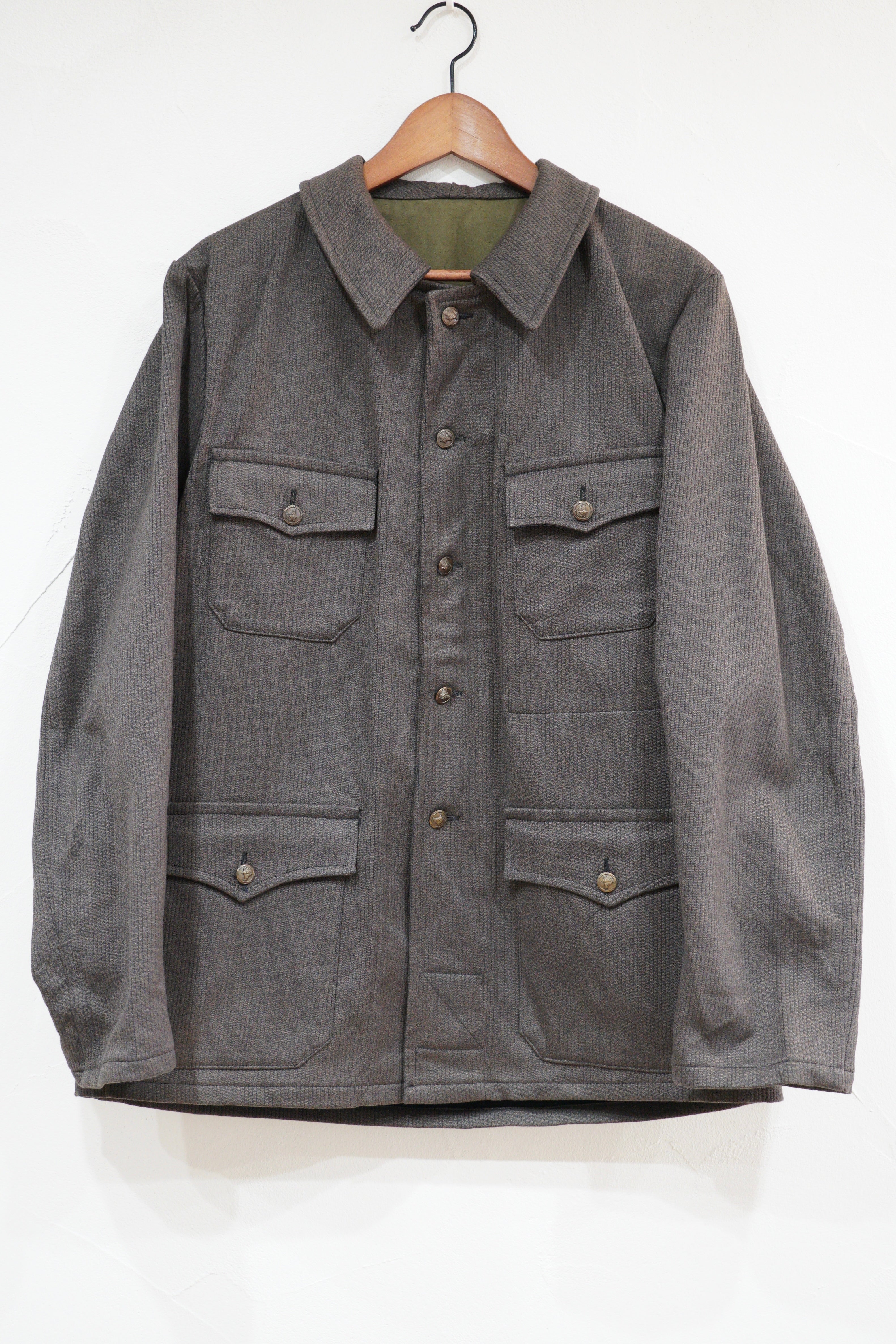 50s Hunting Jacket Cotton Pique